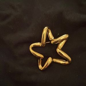 Modern Gold star brooch